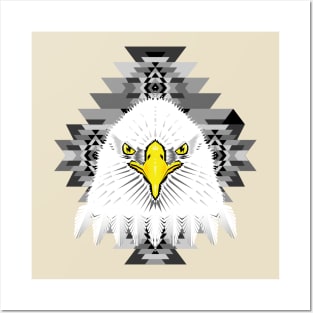 Geometric Eagle Posters and Art